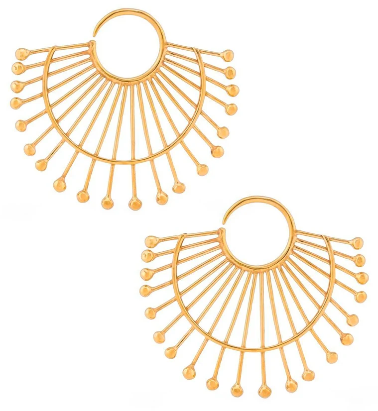 12G Torrent Hoop Earrings - Hangers