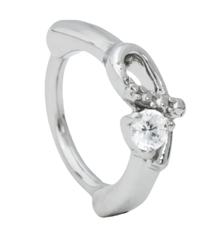 Coil CZ Belly Button Clicker