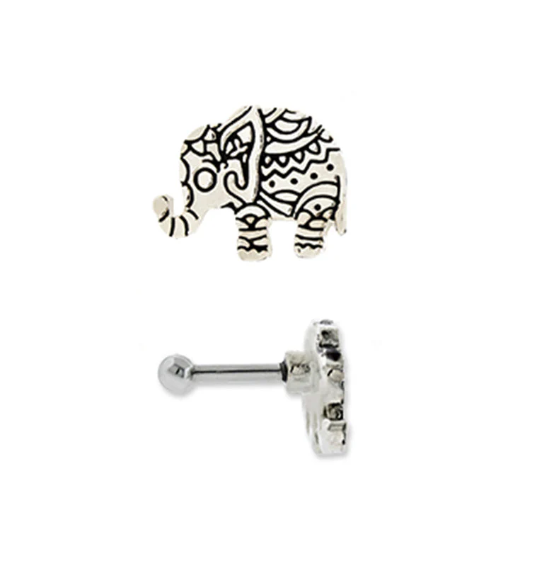 16G Bindi Elephant Tragus - Cartilage Barbell