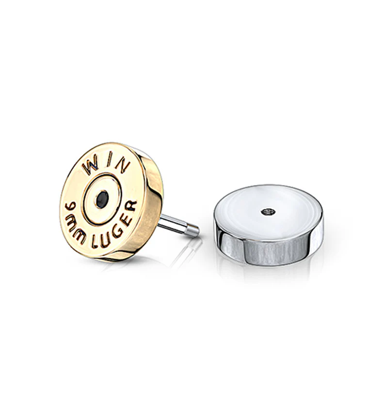 16G Bullet Backing Fake Plugs - Gauges - Image 2