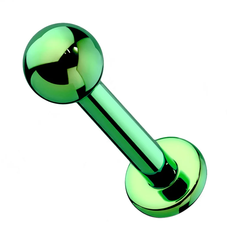 Green PVD Titanium Labret