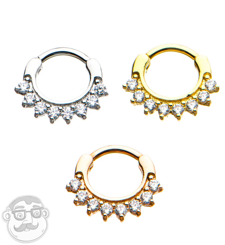 16G Opulent Septum Clicker - Image 2