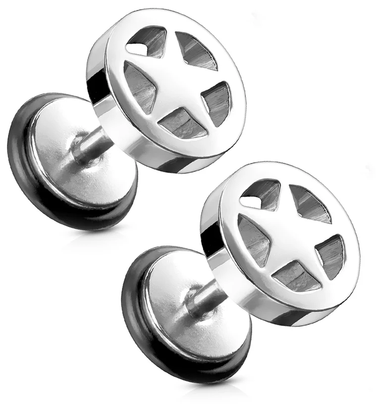 16G Star Fake Gauges - Plugs - Image 2