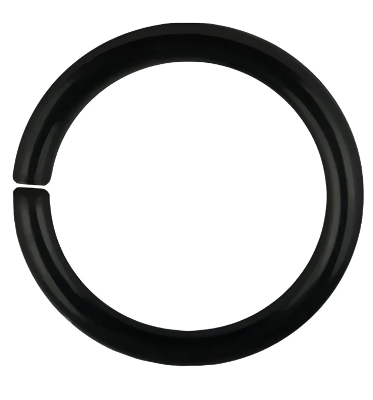 Black Niobium Seamless Ring
