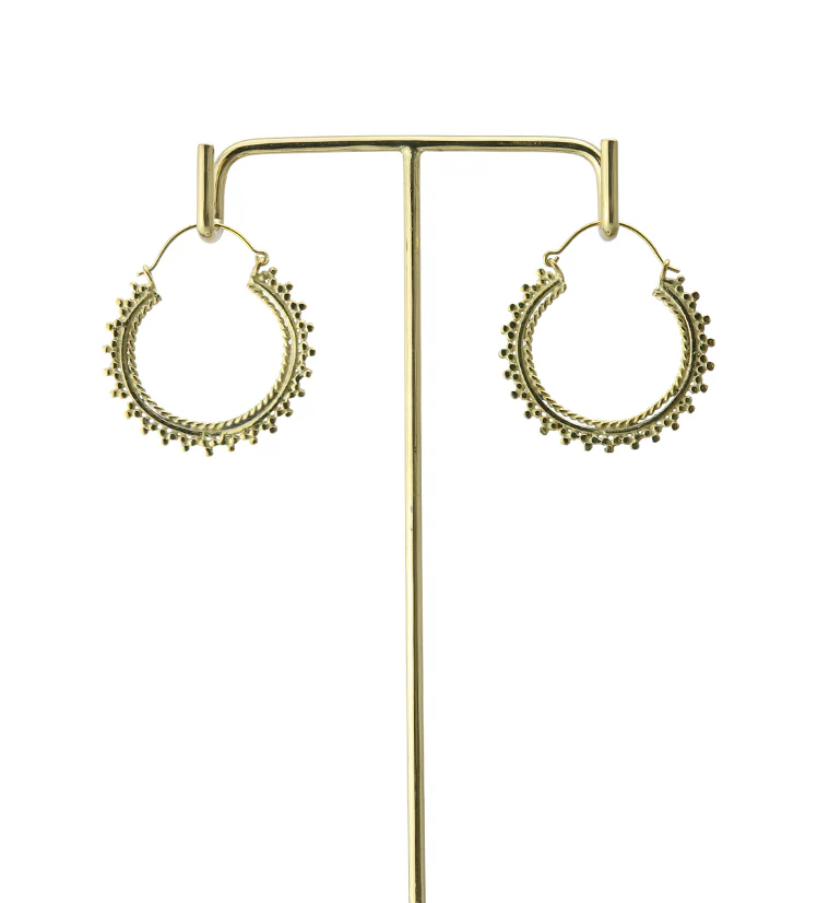 18G Chaplet Brass Hangers / Earrings - Image 3