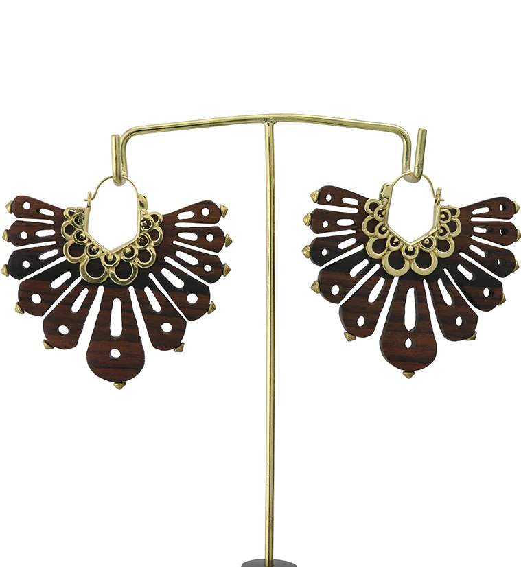 18G Winnow Wooden Hangers / Earrings - Image 3