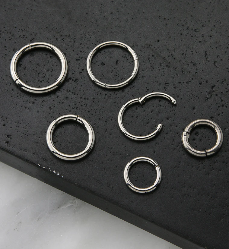 20pc Set of Stainless Steel Stacked Rings - Image 2