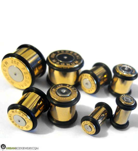 357 Magnum Bullet Gun Steel Plugs - Image 3