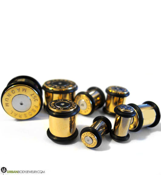 357 Magnum Bullet Gun Steel Plugs - Image 4