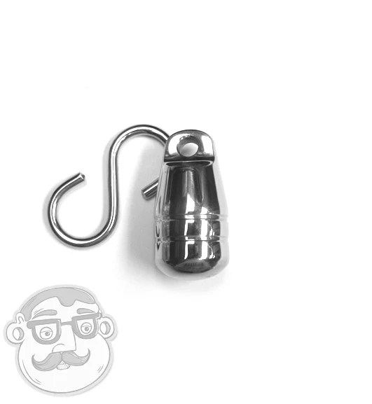 59 Gram Stainless Steel Ear Weight - Image 2