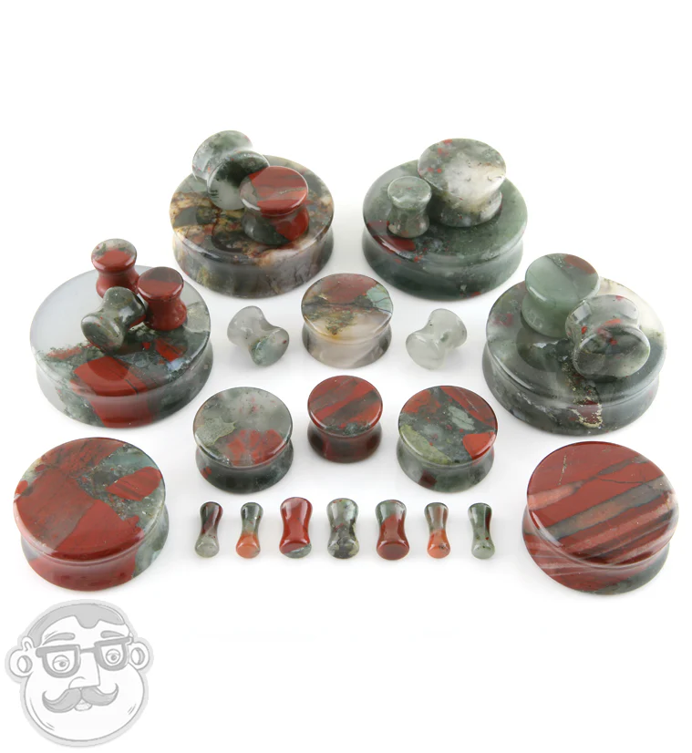 African Bloodstone Plugs - Image 3