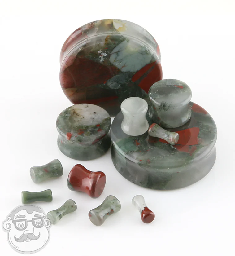 African Bloodstone Plugs - Image 6