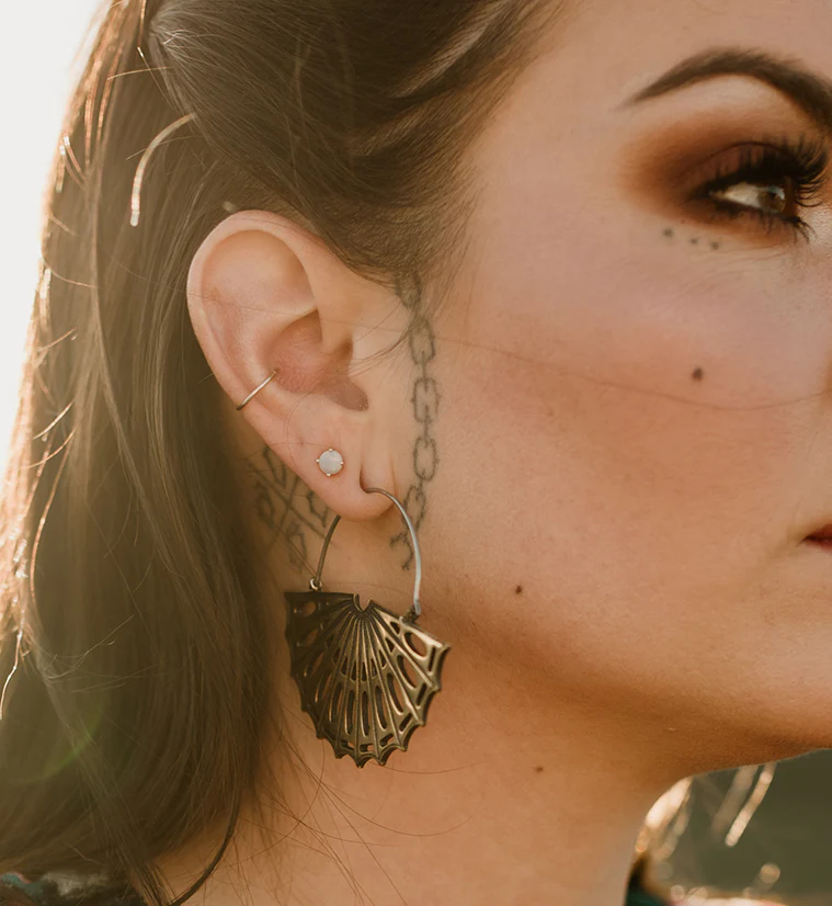 Aileron Titanium Hangers - Earrings - Image 2