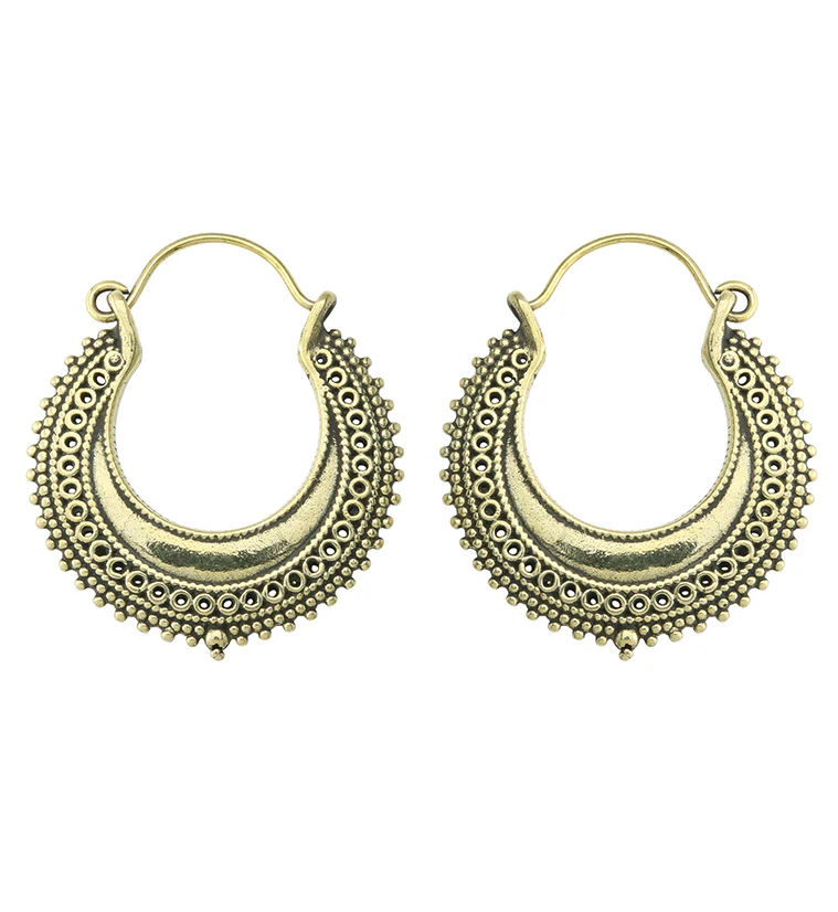 Ambit Brass Hangers / Earrings - Image 2
