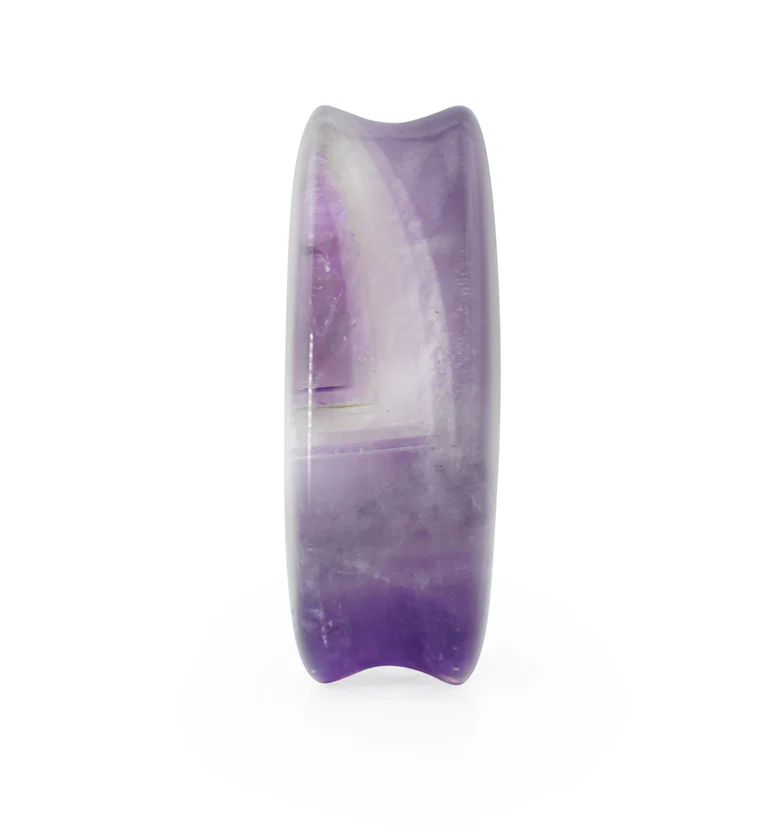 Amethyst Stone Teardrop Plugs - Image 4