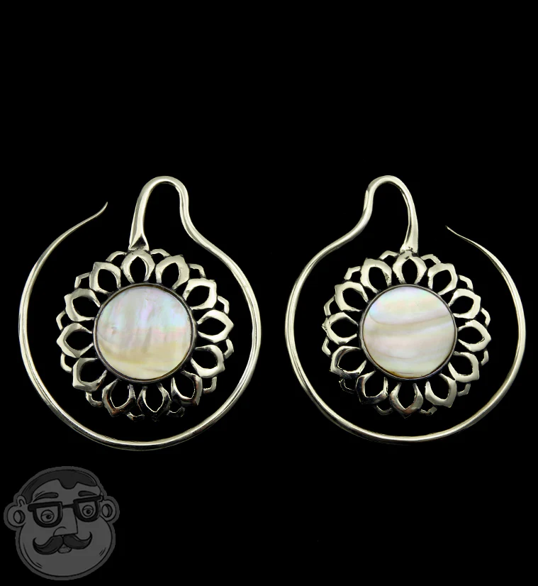 Amoroso MOP Brass Ear Weights - Image 4