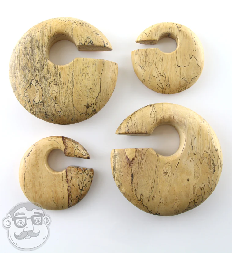 Annular Hoop Tamarind Wooden Hangers - Image 3