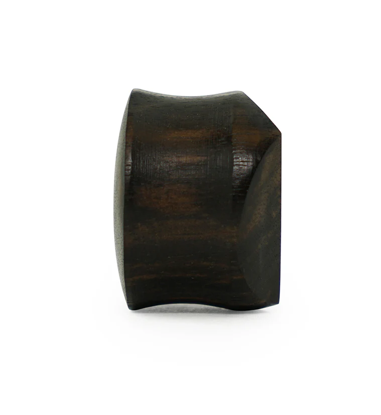 Areng Wood Embossed Triangle Plugs - Image 4