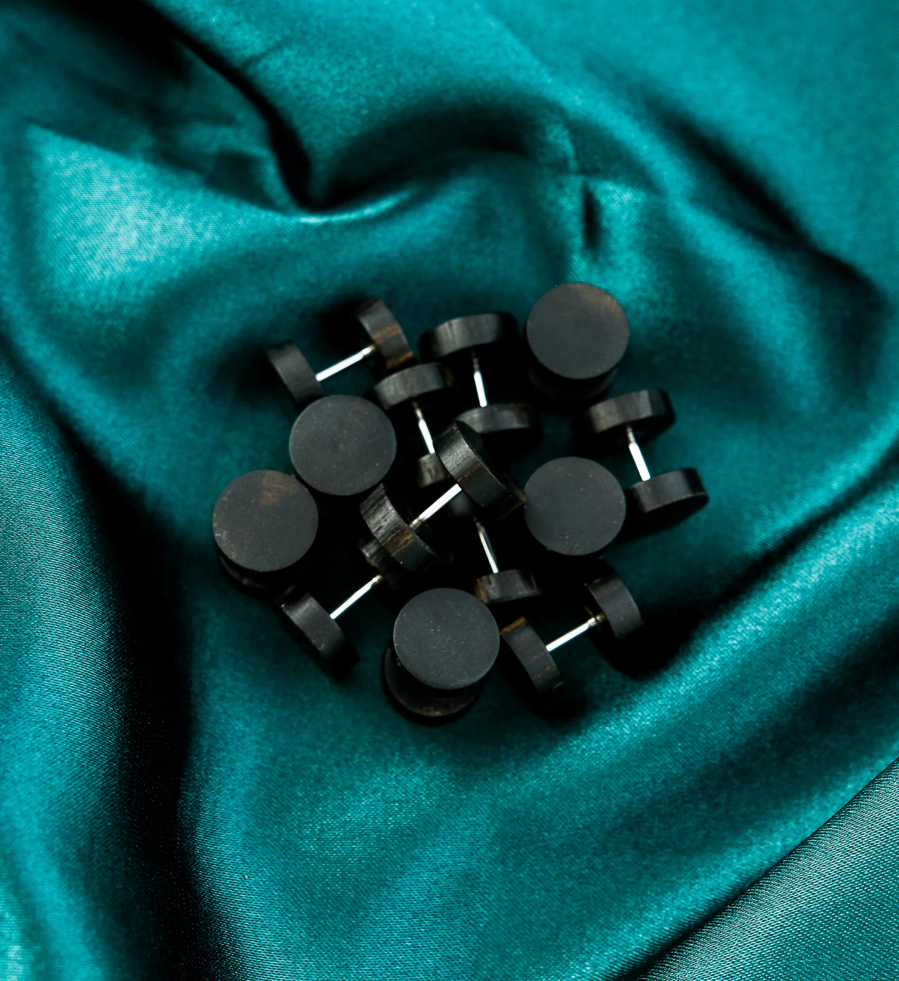 Areng Wood Fake Gauge Plugs - Image 2