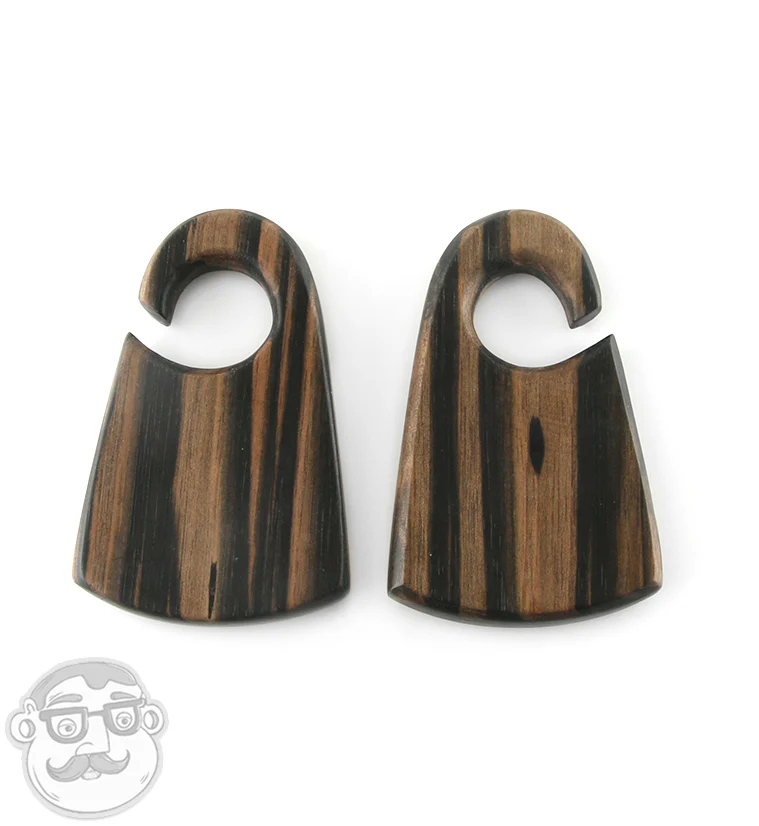 Areng Wood Locket Ear Weights - Image 3