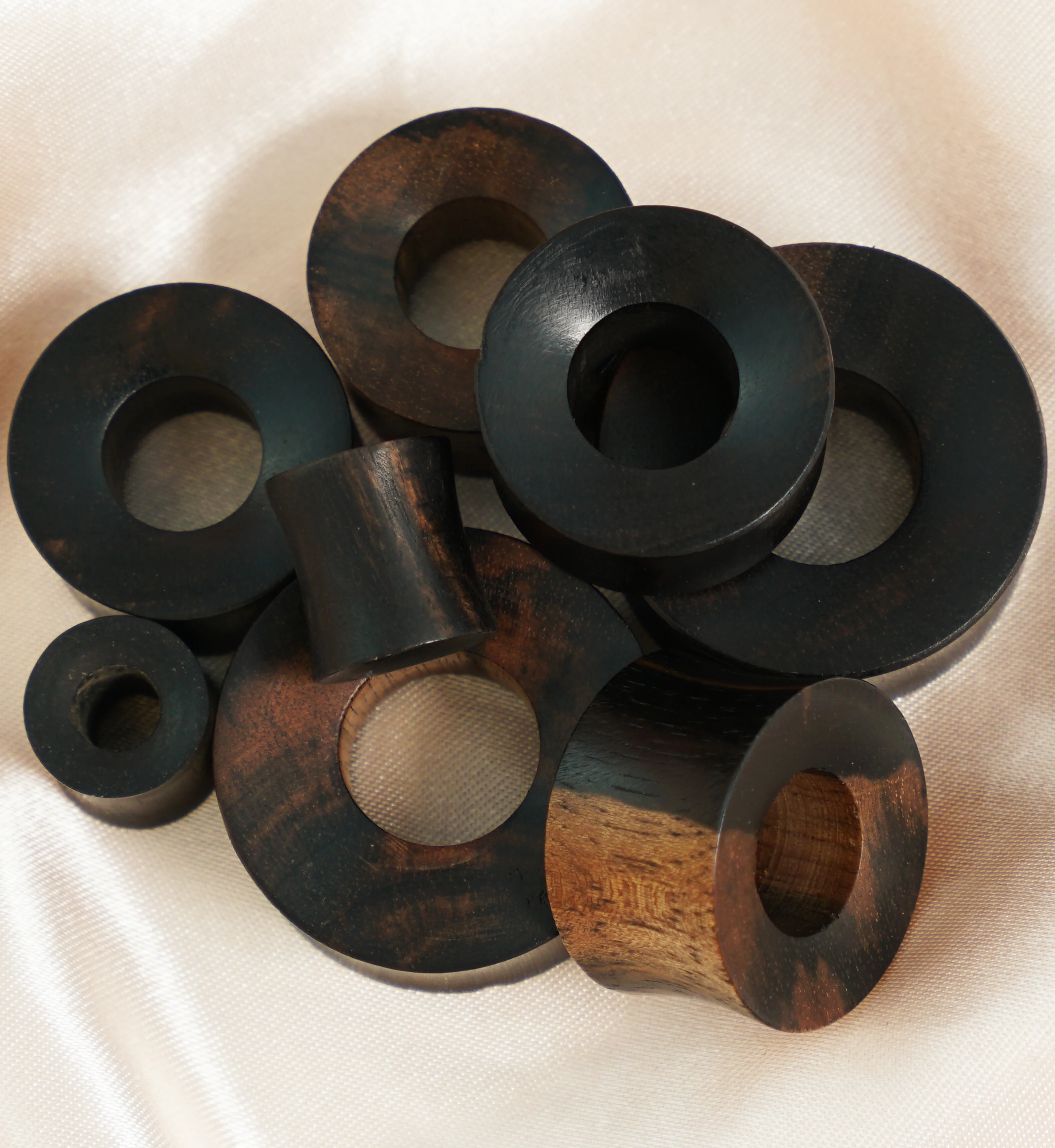 Areng Wood Thick Wall Tunnels - Image 2