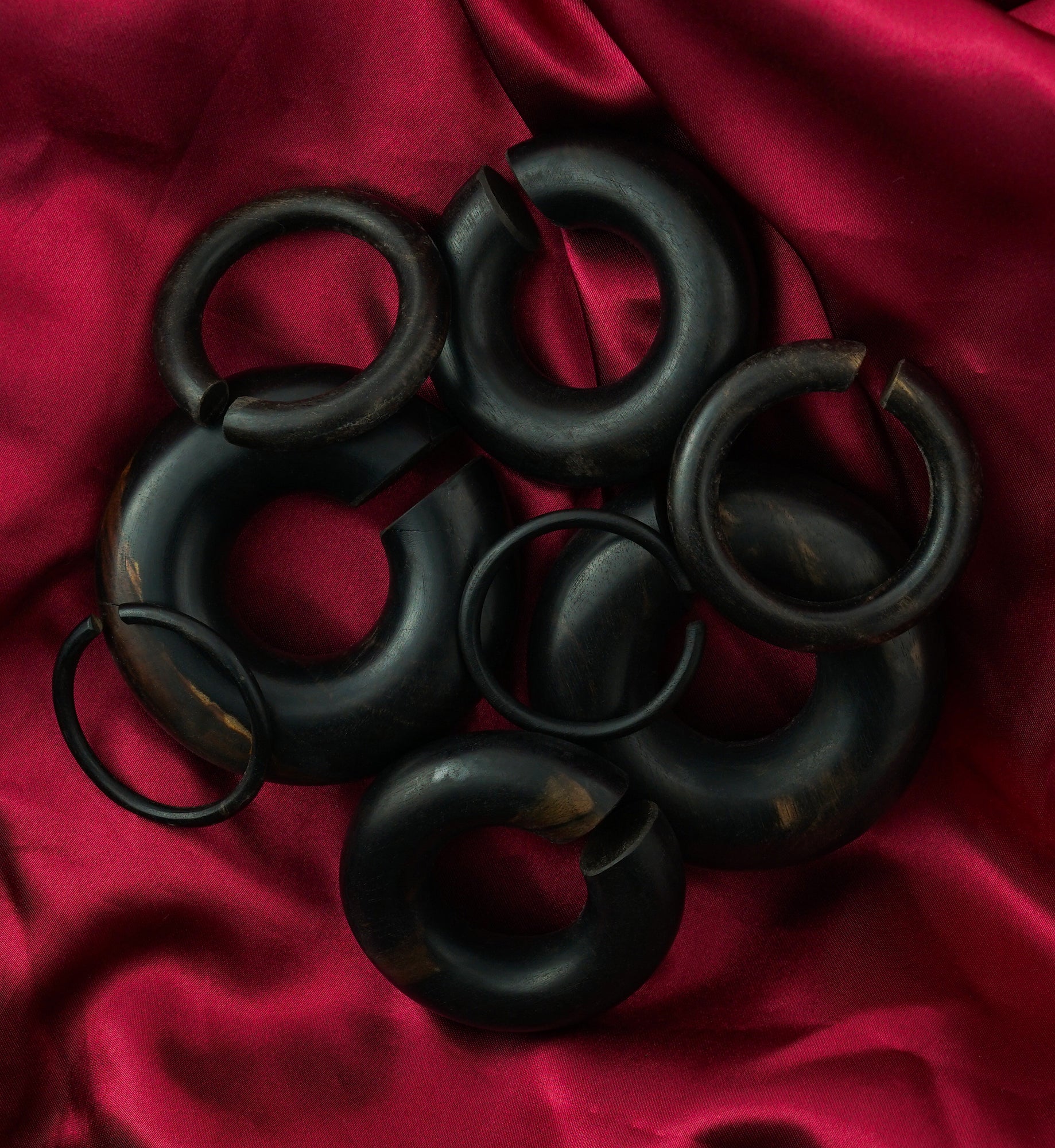 Areng Wooden Hoop Plugs - Image 4