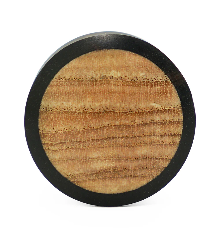 Areng Wooden Plugs with Indo Wood Inlay - Image 2