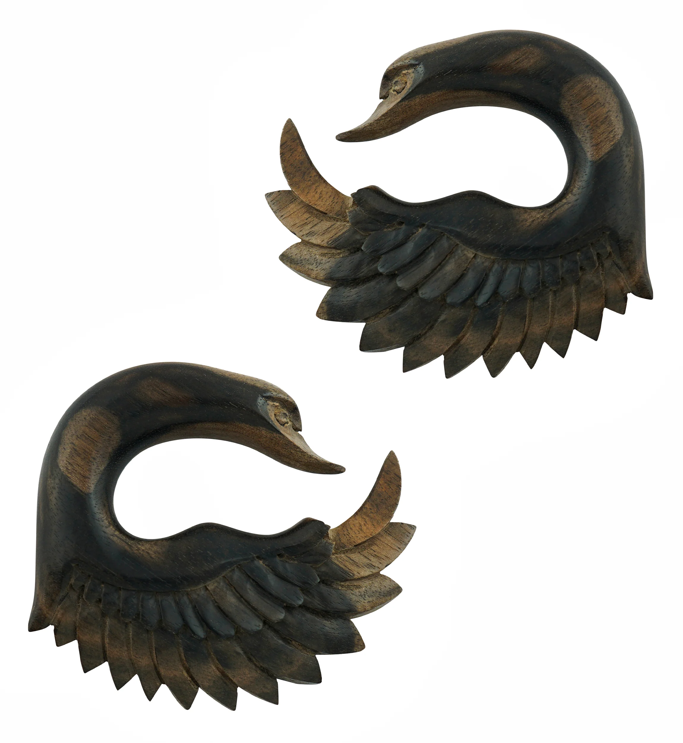 Areng Wooden Swan Hangers