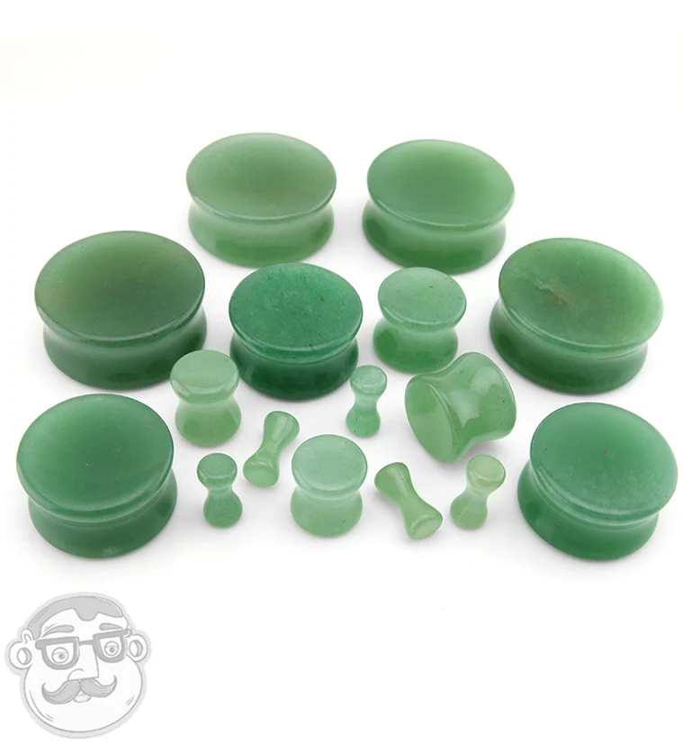 Aventurine Green Stone Plugs - Image 14
