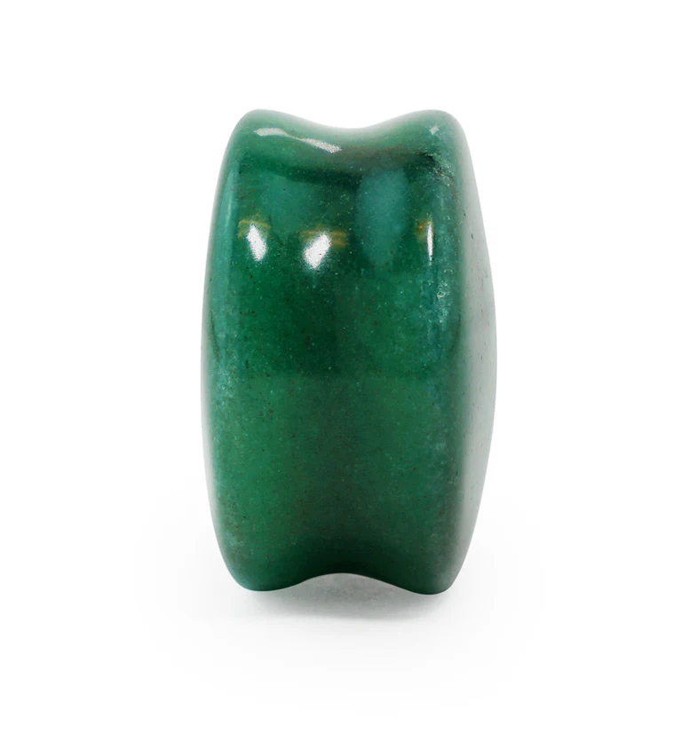 Aventurine Stone Teardrop Plugs - Image 8
