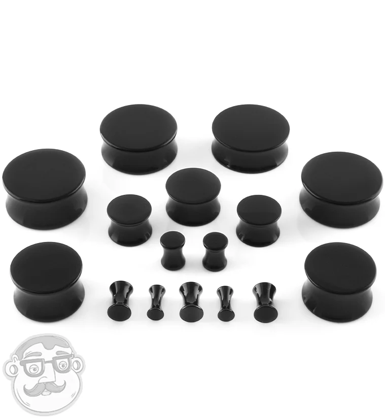 Black Acrylic Plugs - Image 2