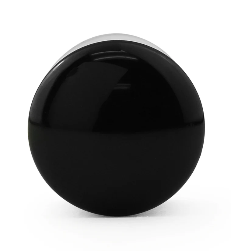 Black Glass Plugs - Single Flare - Image 7