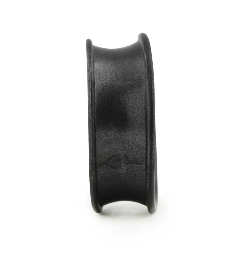 Black Metallic Silicone Ear Skins - Image 4