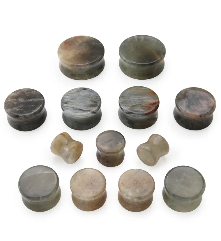 Black Moonstone Plugs - Image 3