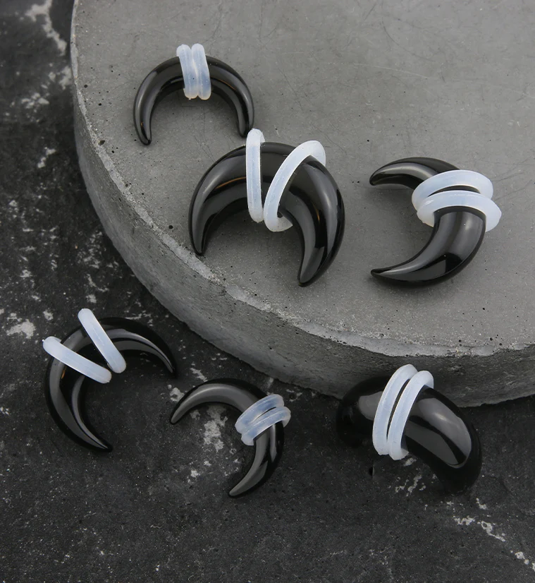 Black Obsidian Septum Pincher - Image 2