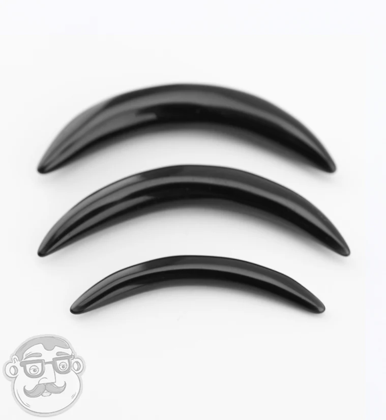 Black Obsidian Septum Tusk - Image 2