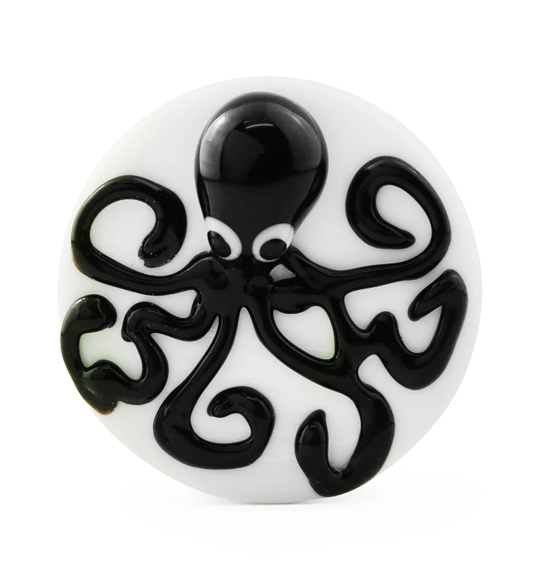 Black Octopus Glass Plugs - Image 3
