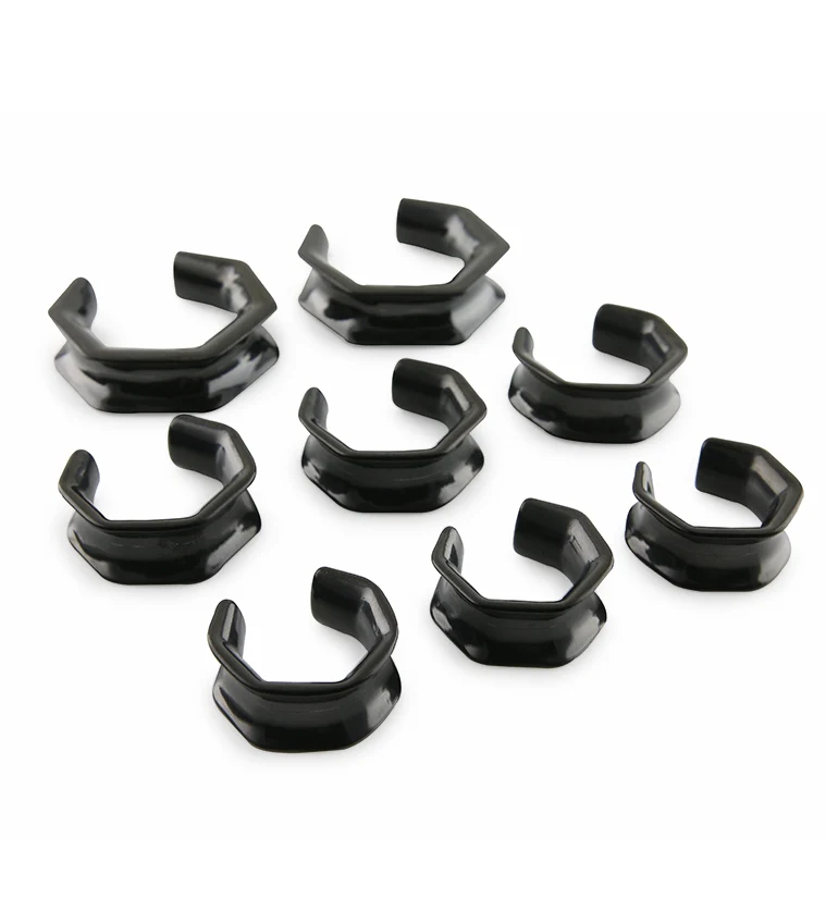 Black PVD Hex Saddles - Image 3