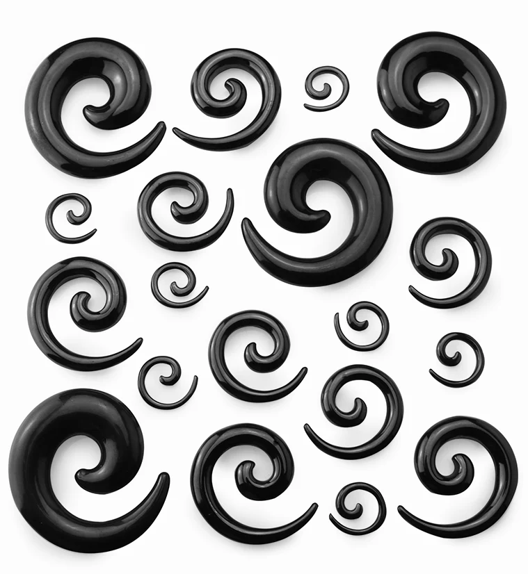 Black PVD Steel Spirals - Image 3