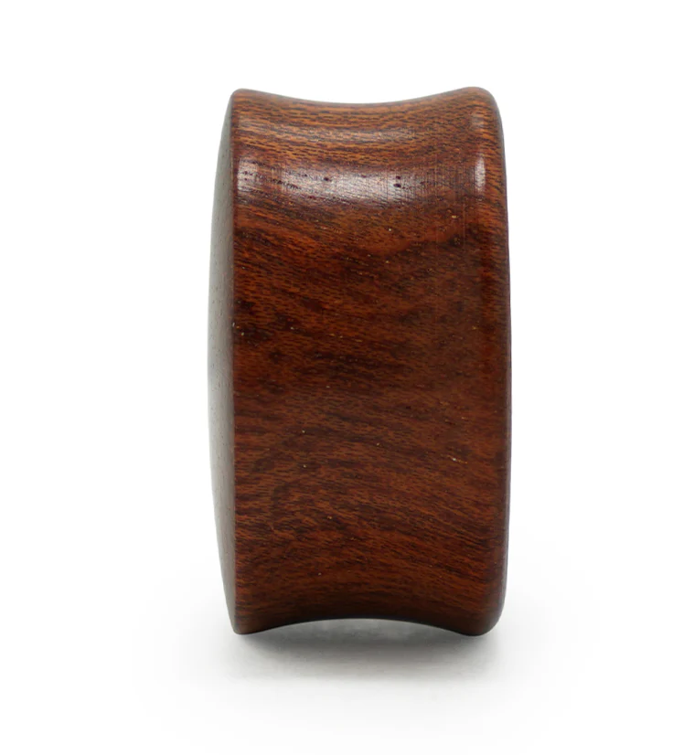 Bloodwood Plugs with MOP Dome Inlay - Image 3