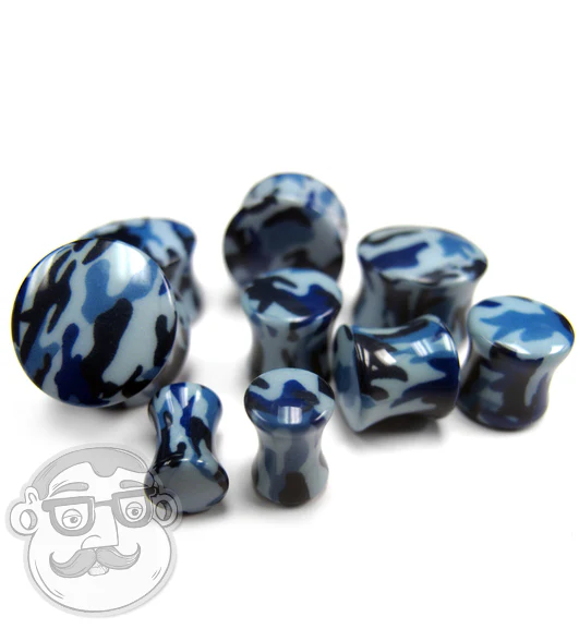Blue Camouflage Plugs - Image 3