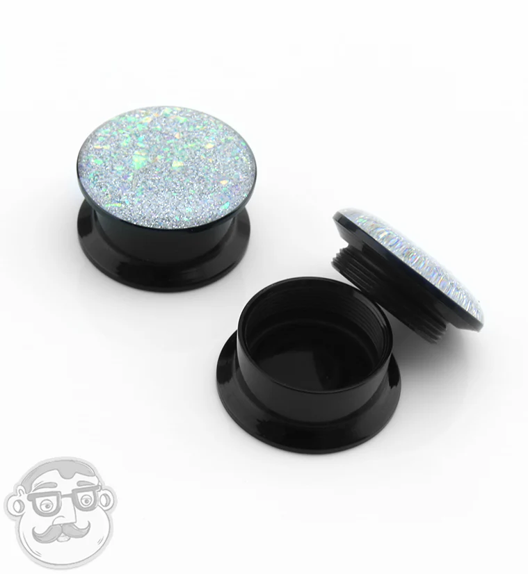 Blue Opal Shimmer Plugs - Image 2