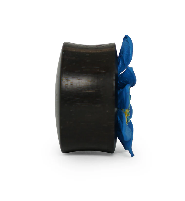 Blue Sunflower Sono Wood Plugs - Image 5