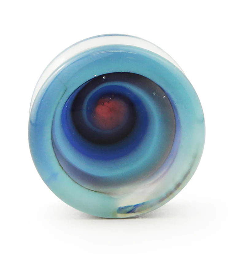Blue Vortex Glass Plugs - Image 4