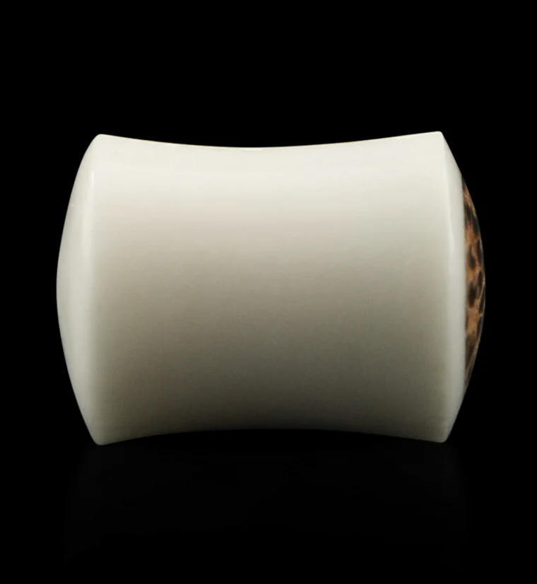 Bone Plugs with Coconut Wood Inlay - Image 4