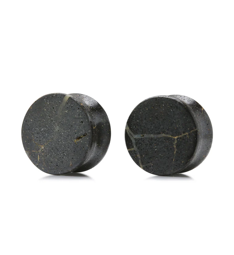 Boulder Opal Stone Plugs 5/8" (16mm) Version 2 - Image 2