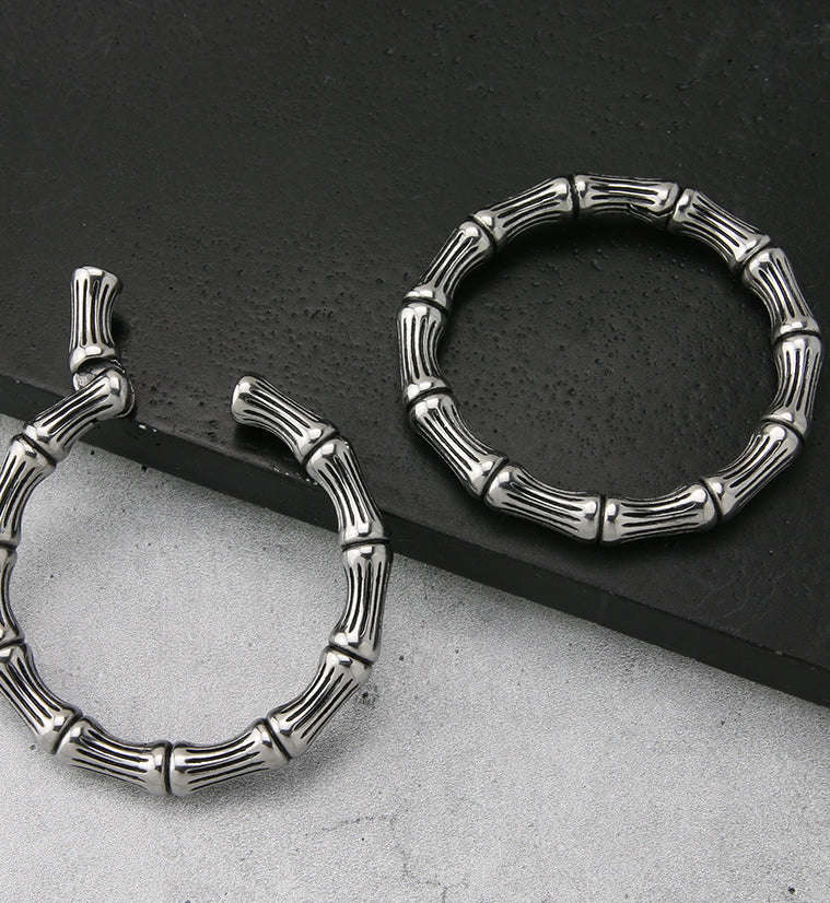 Bracket Stainless Steel Hinged Ear Weights - Image 2