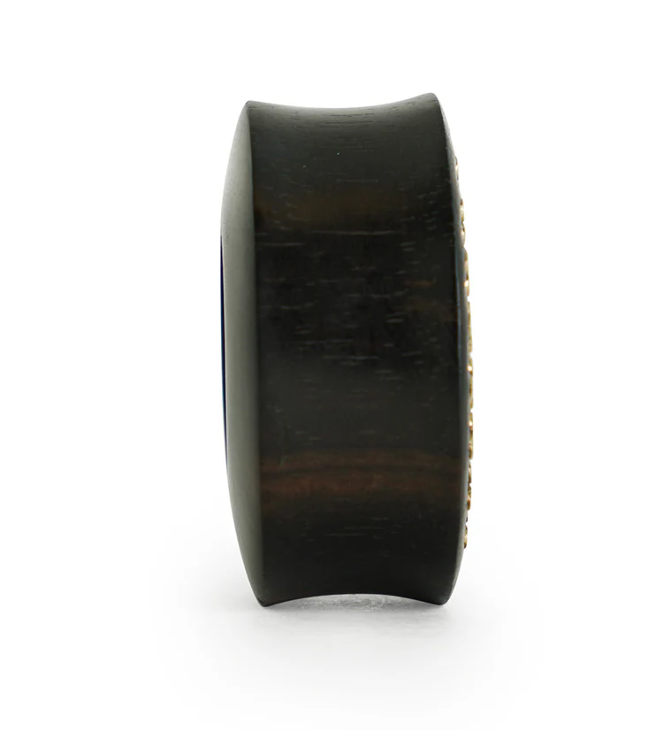 Brass Motif Areng Wooden Tunnels - Image 4
