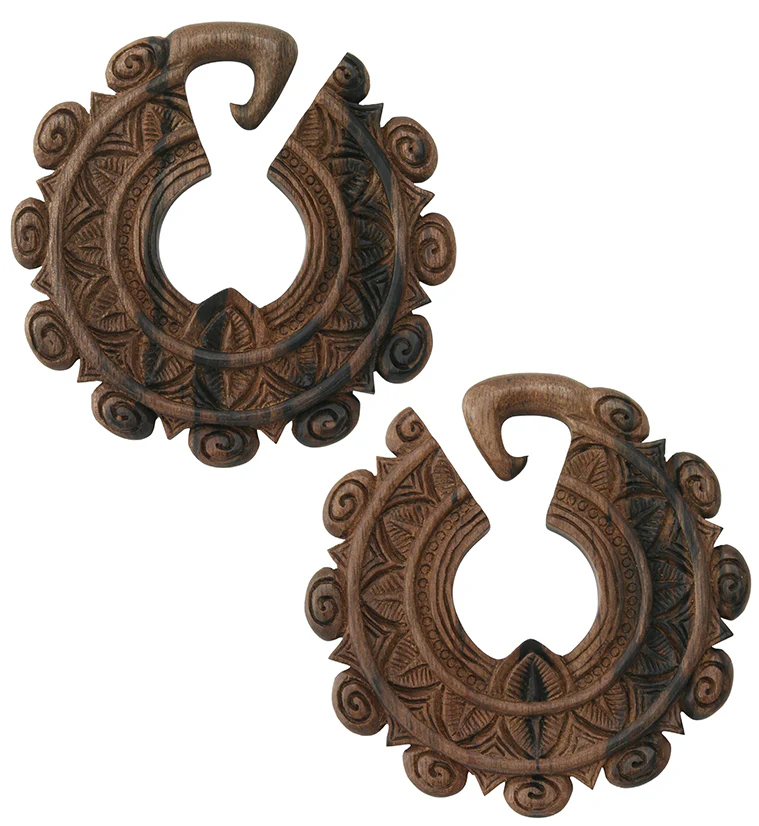 Bullion Areng Wooden Ear Weights - Image 3