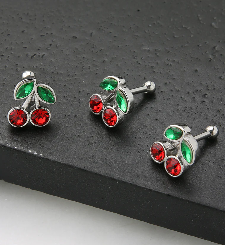 Cherry Cartilage Barbell - Image 2